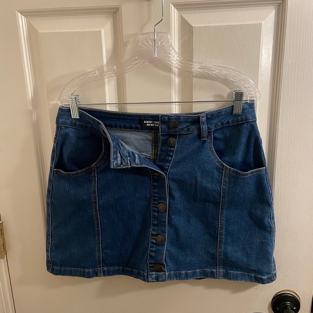 Almost Famous Jean Skirt SIZE 11